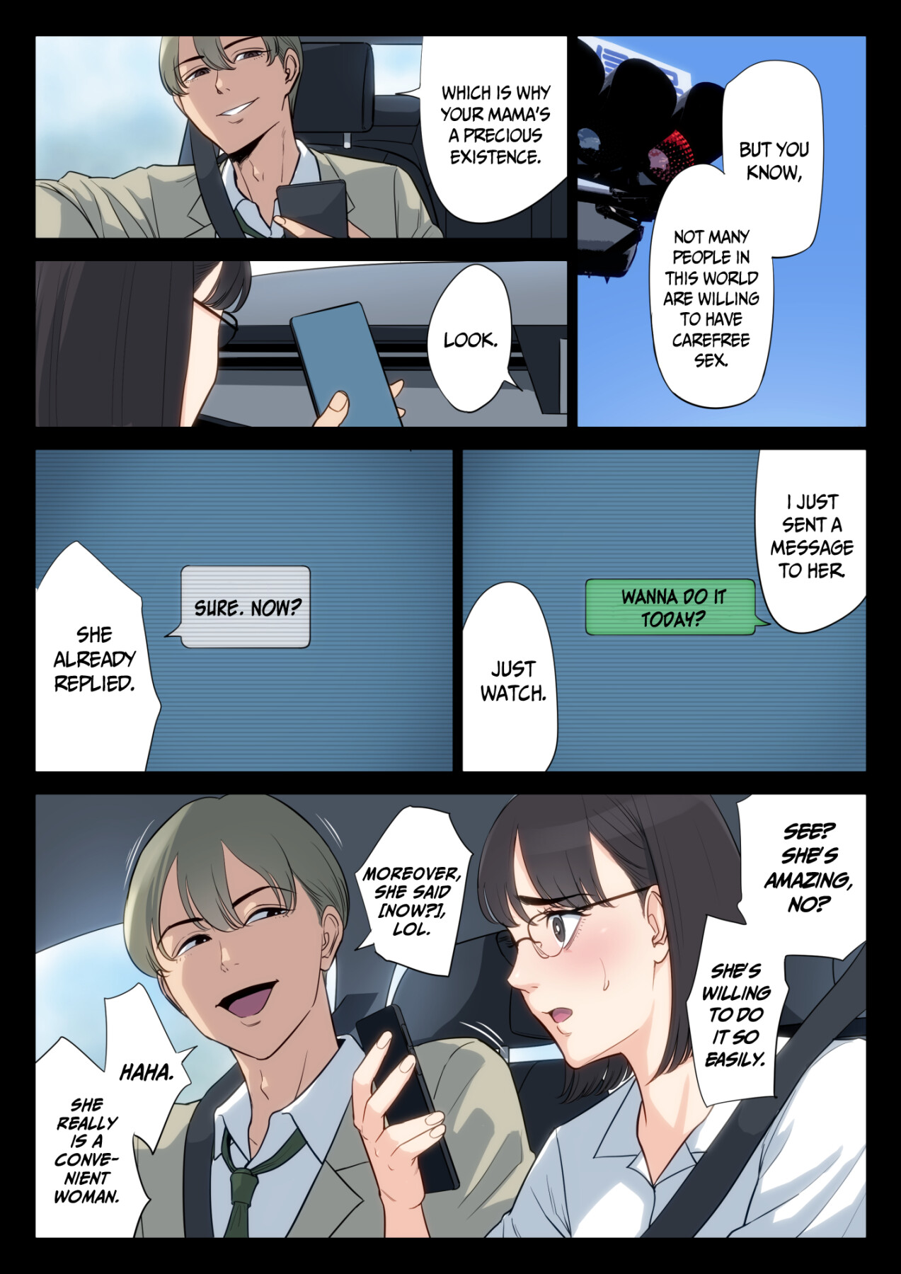 Hentai Manga Comic-Niece, Uncle, Mother-Read-51